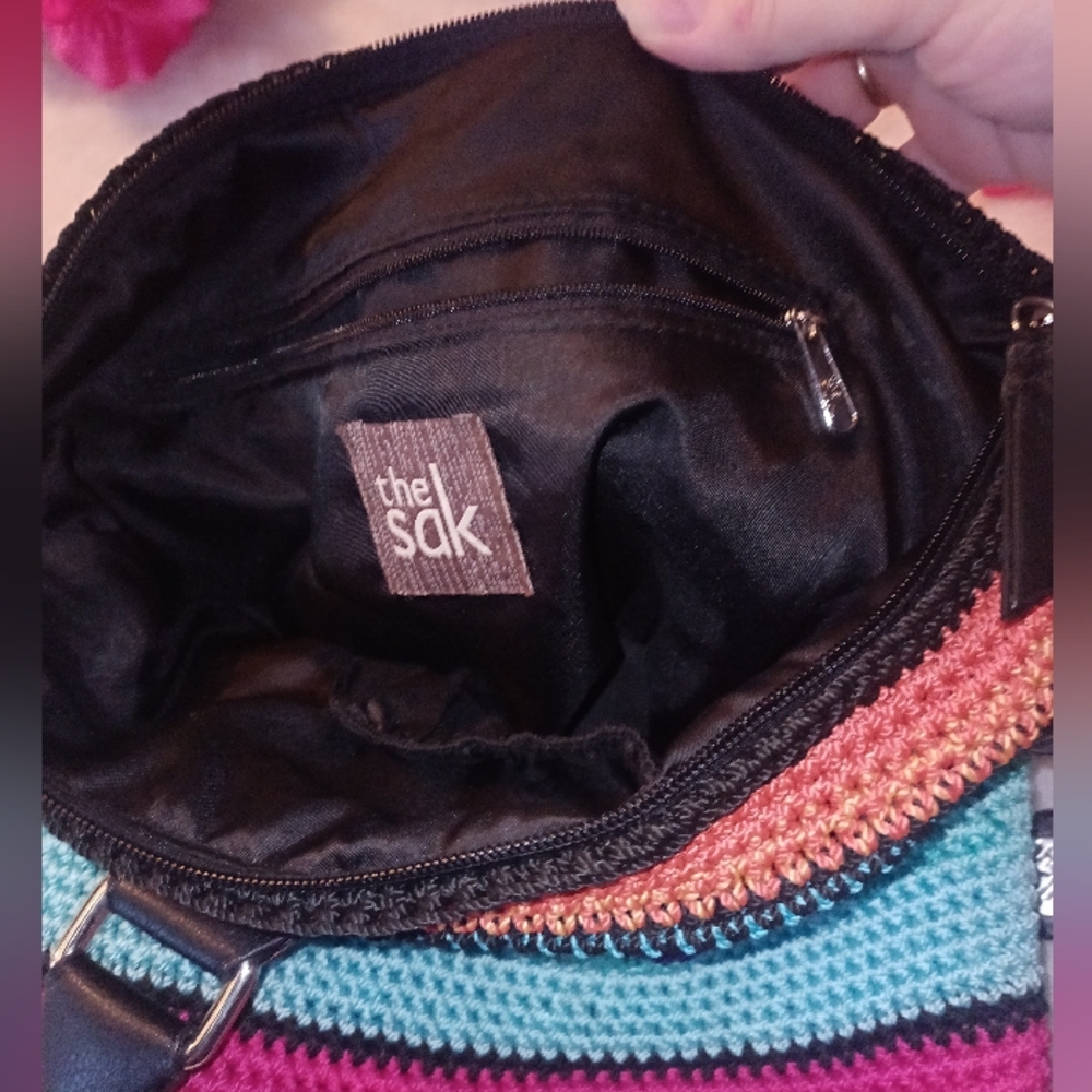 The Sak Multicolor Crochet Hobo Purse 👜 - Picture 11 of 12